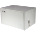 Шкаф антивандальный пенального типа, 6U 560x400 мм, серый