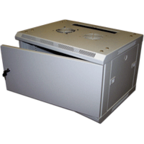 Шкаф настенный серии Pro, 12U 600x600, стеклянная дверь