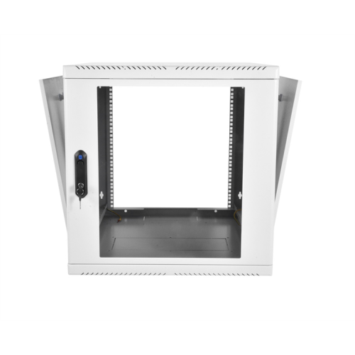 ЦМО Шкаф телекоммуникационный настенный разборный 12U (600х520) дверь стекло