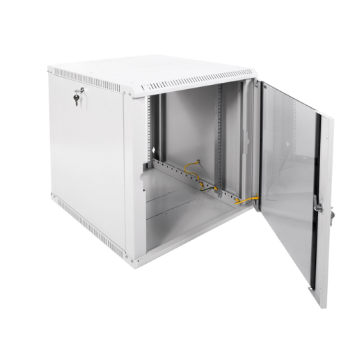 ЦМО Шкаф телекоммуникационный настенный разборный ЭКОНОМ 12U (600х650) дверь стекло