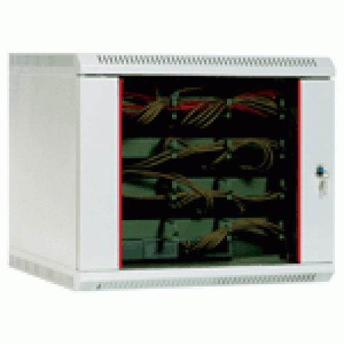 ЦМО Шкаф телекоммуникационный настенный 9U (600х650) дверь стекло