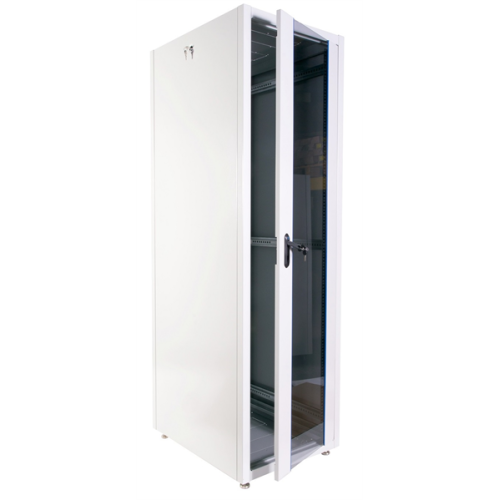 ЦМО Шкаф телекоммуникационный напольный ЭКОНОМ 48U (600х1000) дверь стекло, дверь металл