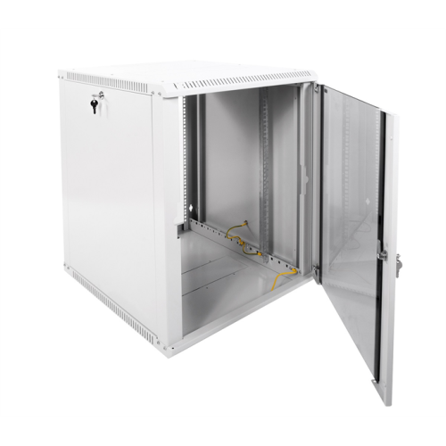 ЦМО Шкаф телекоммуникационный настенный разборный ЭКОНОМ 15U (600х650) дверь стекло