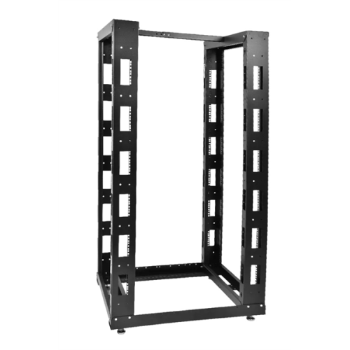 ЦМО Стойка телекоммуникационная универсальная 42U двухрамная, цвет черный