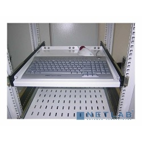 ЦМО Полка клавиатурная с телескопическими направляющими, регулируемая глубина 455-740 мм