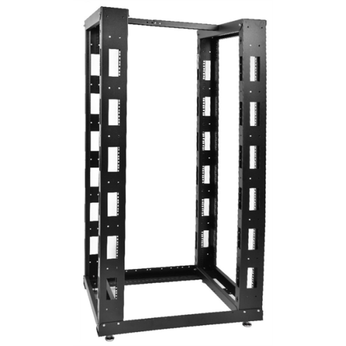 ЦМО Стойка телекоммуникационная универсальная 33U двухрамная, цвет черный