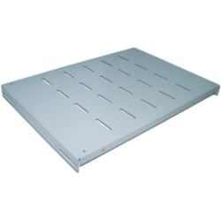 Полка для двухрамных стоек глубиной 800 мм, 4 точки, нагрузка - 80 кг, серая