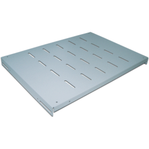 Полка для двухрамных стоек глубиной 800 мм, 4 точки, нагрузка - 80 кг, серая