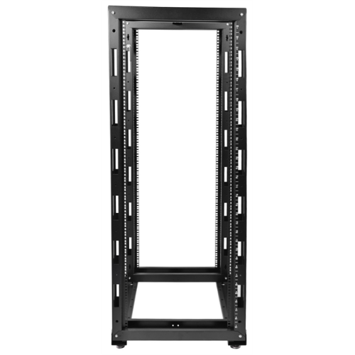 ЦМО Стойка телекоммуникационная универсальная 24U двухрамная, цвет черный