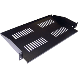 Полка фронтальная, глубина 350 мм, 2U, нагрузка - 60 кг