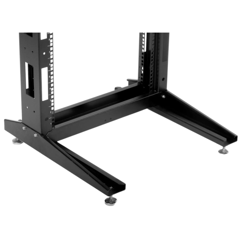 ЦМО Стойка телекоммуникационная универсальная 42U однорамная, цвет черный