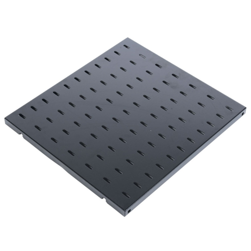 ЦМО Полка перфорированная, глубина 450 мм, цвет черный