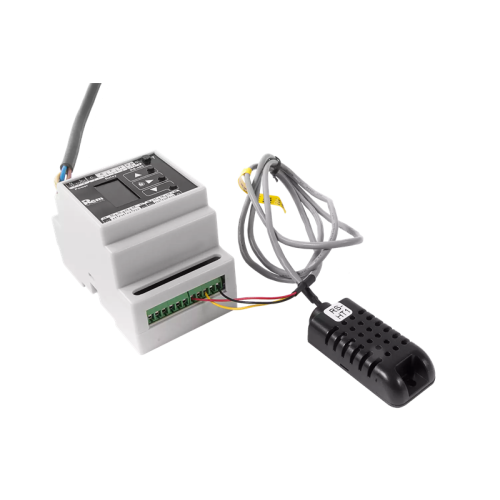 ЦМО Модуль управления микроклиматом цифровой, для установки на DIN-рейку, питание 230 VAC, с ЖК-дисплеем