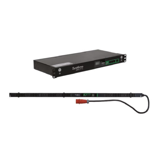 БРП Uniprom, с мониторингом, 0U, 240В, 1Ф, 16A, 36xC13 6xC19, 3м кабель, IEC309