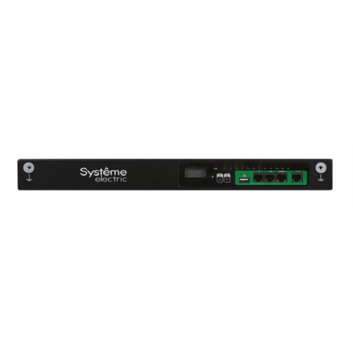 Systeme Electric Rack PDU Switched, Uniprom series, 0U, 240V, 1P, 32A, 36xC13 6xC19, 3m cord, IEC309