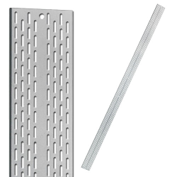 LANDE Кабельный желоб перфорированный оцинкованый, 42U, 100х10х1885 мм