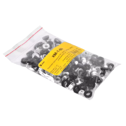 ЦМО Комплект монтажный № 1 (винт, шайба, гайка),  упаковка 50 шт.