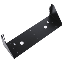 ЦМО Кронштейн телекоммуникационный настенный вертикальный 2U, цвет черный