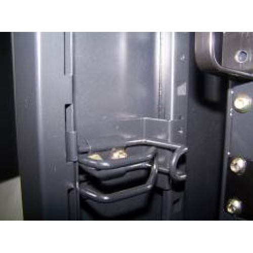 Металлическое кольцо-органайзер вертикальное, для шкафов Business, правое