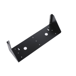 ЦМО Кронштейн телекоммуникационный настенный вертикальный 4U, цвет черный