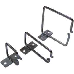 Металлическая скоба-органайзер для установки на 19