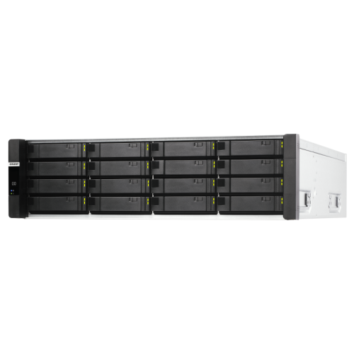 QNAP ENTERPRISE 3U/16bay dual controller QC 2,2GhzCPU/64Gb(upto512Gb)/upto 128HDD with TL-R1620Sdc/SAS(3,5