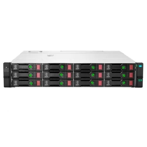 HPE D3610 LFF 12Gb SAS Disk Enclosure (2U; up to 12x SAS/SATA drives (Gen8/9/10), 2xI/O module, 2xfans and RPS, 2x0,5m HD Mini-SAS cables) for gen10 server (Q1J09A)