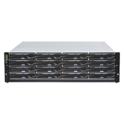 Infortrend JBOD 3U/16bay (DS) dual redundant controller expansion enclosure 4x 12Gb SAS ports, 2x(PSU+FAN module), 16xdrive trays, 2x 12G to 12 G SAS cables (JB 3016R)
