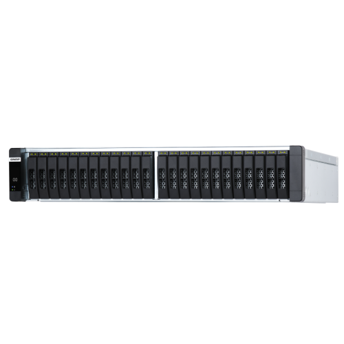 QNAP ENTERPRISE 2U/24bay dual controller 8C 1,9GhzCPU/96Gb(upto512Gb)/upto 136HDD with TL-R1620Sdc/SAS(2,5