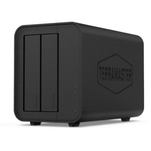 TerraMaster D2-320 DAS tower/JBOD,RAID0,1/up to 2 SATA(3,5' or 2,5')/1xUSB3.1 Type-C gen2/1xPS/1YW