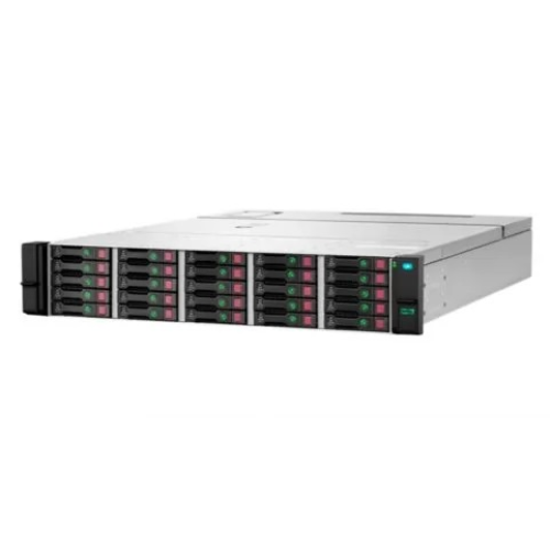 HPE D3710 SFF 12Gb SAS Disk Enclosure (2U; up to 25x SAS/SATA drives (Gen8/9/10), 2xI/O module, 2xfans and RPS, 2x0,5m HD Mini-SAS cables) for gen10 server (Q1J10A)