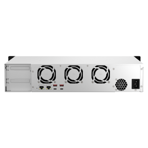 QNAP SMB 2U QC 2,2GhzCPU/4Gb(upto64Gb)/upto 8HDD, upto 20 with TL-R1200S-RP /SATA(3,5'' 2,5