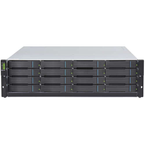 Infortrend EonStor GS 4000 Gen2 2U/25bay Dual controller, 4x12Gb/s SAS EXP,8x10Gbe/iSCSI(SFP+)+4xhost board,4x4Gb,2x(PSU+Fan),2x(SuperCap.+Flash),25xdrive trays,1xRackmount Kit (GS 4025R2CBF-D)