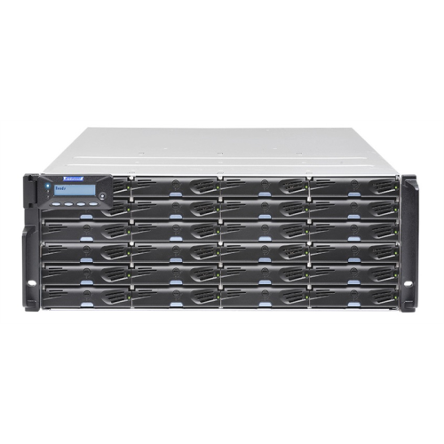 Infortrend EonStor DS 3000U 4U/24bay Dual controller, 2x12Gb/s SAS,8x1G iSCSI + 4x host board,2x4GB RAM,2x(PSU+FAN),2x(SuperCap+Flash),24xSAS SFF/LFF,1xRail kit(ESDS 3024RUC-C)