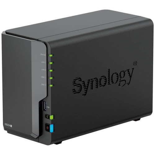 Synology DC2,0GhzCPU/2GB(upto6)/RAID0,1/up to 2HDDs SATA(3,5' 2,5')/2xUSB3.2/2GigEth/iSCSI/2xIPcam(up to 25)/1xPS /1YW (repl DS220+)