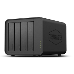 TerraMaster F4-424 tower NAS QC 3,4Ghz/8Gb(32)/TRAID,JBOD,RAID0,1,10,5,6/up to 4 HDD SATA(3,5' or 2,5')/2xM.2 2280 NVMe/2xUSB3.2/HDMI/2x2,5GbE RJ-45/iSCSI/1xPS/1YW