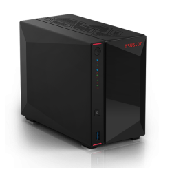 ASUSTOR AS5402T 2-Bay NAS/Media player/Intel Celeron N5105 2.0GHz up to 2.9GHz, 4GB SO-DIMM DDR4, noHDD(HDD,SSD),/2x 2,5Gb (LAN)/3xUSB3.2,HDMI; 90IX01R1-BW3S20