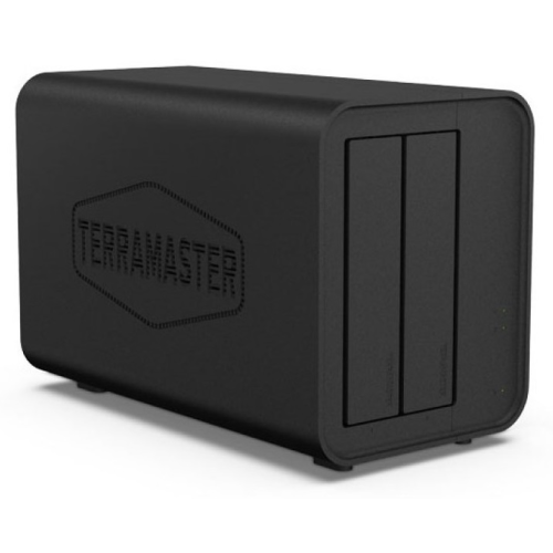 TerraMaster D2-320 DAS tower/JBOD,RAID0,1/up to 2 SATA(3,5' or 2,5')/1xUSB3.1 Type-C gen2/1xPS/1YW