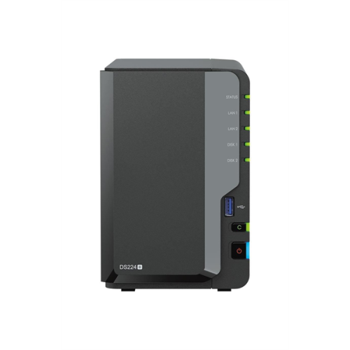 Synology DC2,0GhzCPU/2GB(upto6)/RAID0,1/up to 2HDDs SATA(3,5' 2,5')/2xUSB3.2/2GigEth/iSCSI/2xIPcam(up to 25)/1xPS /1YW (repl DS220+)