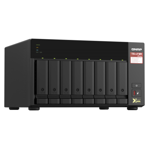 QNAP SMB QC 2,2GhzCPU/8Gb(upto64Gb)/upto 8HDD, up to 24 with TL-D800C/SATA(3,5'' 2,5
