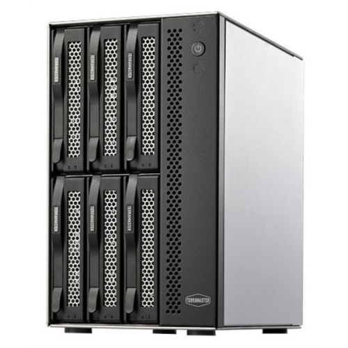 TerraMaster D6-320 DAS tower/JBOD,Single Disk/up to 6 SATA(3,5' or 2,5')/1xUSB3.2 Type-C gen2/1xPS/1YW