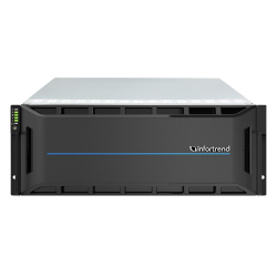 Infortrend JBOD 4U/60bay (GS\DS) dual redundant controller expansion enclosure 6x12Gb SAS,2x(PSU+FAN),2x12Gto12G SAS,60x3.5