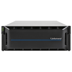Infortrend EonStor GS 1000 Gen2 2U/24bay Dual controller, 2x12Gb SAS EXP.,8x1G +2x host board,4x4GB,2x(PSU+FAN), 2x(SuperCap.+Flash),1xRackmount kit(GS 1024R2CBF-D)