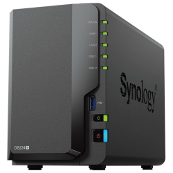 Synology DC2,0GhzCPU/2GB(upto6)/RAID0,1/up to 2HDDs SATA(3,5' 2,5')/2xUSB3.2/2GigEth/iSCSI/2xIPcam(up to 25)/1xPS /1YW (repl DS220+)