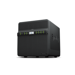 Synology QC1,1GhzCPU/2GB/RAID0,1,10,5,6/up to 4HDDs SATA(3,5' or 2,5')/2xUSB3.2/2GigEth/iSCSI/2xIPcam(up to 30)/1xPS/1YW repl DS418