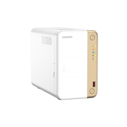 QNAP CHANNEL 2C 2GhzCPU/4Gb/upto 2HDD, upto 18 with TL-D800C/SATA(3,5'')/ 2xUSB3.2 2xUSB2.0/1xHDMI/1xExp.slot/1x2,5Gb/iSCSI/1xPS/2YW TS-262-4G-EU-RU