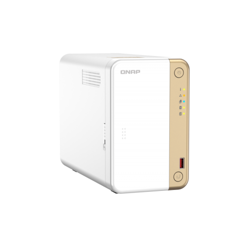 QNAP CHANNEL 2C 2GhzCPU/4Gb/upto 2HDD, upto 18 with TL-D800C/SATA(3,5'')/ 2xUSB3.2 2xUSB2.0/1xHDMI/1xExp.slot/1x2,5Gb/iSCSI/1xPS/2YW TS-262-4G-EU-RU