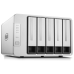 TerraMaster D5-300 DAS tower/2xHDDs RAID0,1,10,5,JBOD/up to 5 SATA(3,5' or 2,5')/1xUSB3.1 Type-C gen1/1xPS/1YW