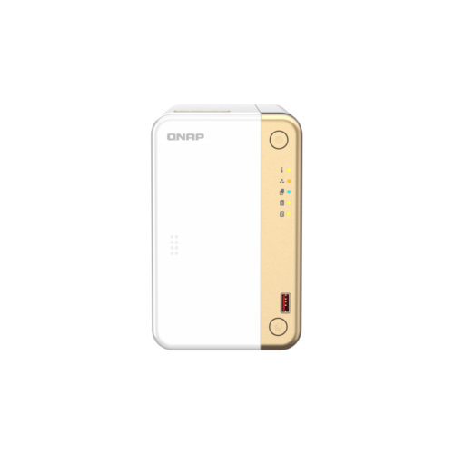 QNAP CHANNEL 2C 2GhzCPU/4Gb/upto 2HDD, upto 18 with TL-D800C/SATA(3,5'')/ 2xUSB3.2 2xUSB2.0/1xHDMI/1xExp.slot/1x2,5Gb/iSCSI/1xPS/2YW TS-262-4G-EU-RU