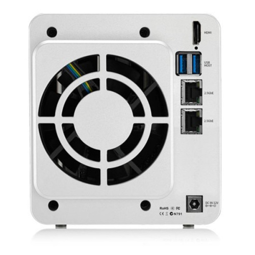 TerraMaster F2-423 tower NAS QC 2,0Ghz(2,9)/4Gb(32)/TRAID,JBOD,RAID0,1/up to 2 HS SATA(3,5' or 2,5')/2xM.2 2280 NVMe/2xUSB3.1 Gen2/HDMI/2x2,5GbE RJ-45/iSCSI/1xPS/1YW